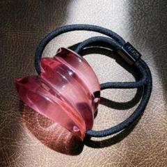 【最終価格】 コレットマルーフ アクリルウェーブ ポニー ピンク 夏ヘア クリア