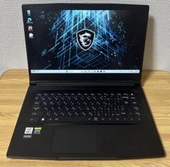 良品 MSI ゲーミングノート Corei7 RTX3050 144Hz