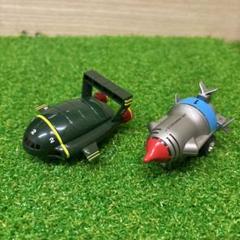 ■ タカラ 50’S チョロＱ グラフティ サンダーバード　１989年当時物 □ タカラ 50'S チョロQ グラフティ サンダーバード 1989年