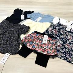 新品未使用 ビーデスビー H&M 110 花柄 ワンピース 6点セット