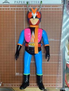 蓄光ソフビ5体セット ゴジラ・ウルトラマン カネゴン 仮面