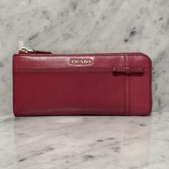 PRADA 1ML183 ヴィッテロムーブ L字ファスナー 長財布 ジャンク
