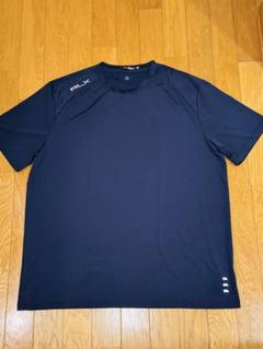 ラルフローレン　RLX メンズ　Tシャツ　トレーニングウェア　ネイビー　Lサイズ