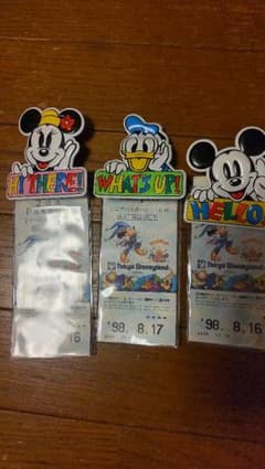 ディズニーランド 古い チケットの中古 未使用品 メルカリ