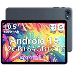 Android 15 タブレット 10インチ Wi-Fiモデル GMS認証 AI