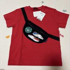 新品　JR新幹線電車ボディーバック風半袖Tシャツ　ムージョンジョン