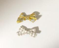 hand made♡ベビーヘアクリップ2set