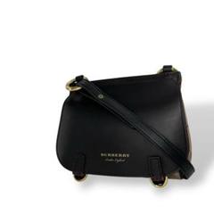 近年モデル　美品　バーバリー　ショルダーバッグ　ノバチェック　ミニバッグ　レザー