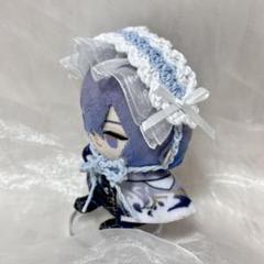 〈LightBlue〉レースヘッドドレス にじぱぺっと ぬい帽子