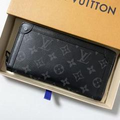 LOUIS VUITTON / トランクジッピーウォレット モノグラムエクリプス