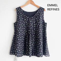タグ付き　EMMEL REFINES　ノースリーブブラウス
