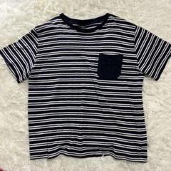 ZEKYゼキー　メンズTシャツ　ボーダー【L】