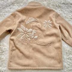 グリーンクラブ　スヌーピー柄　刺繍ジャケット