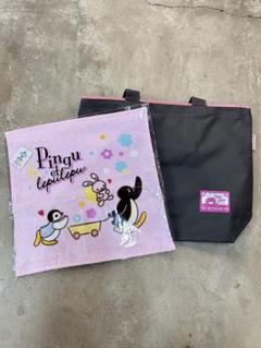 ピングー タオル トートバッグ エコバックセット売り 非売品