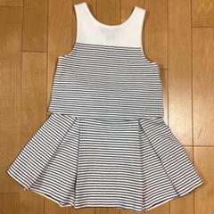ポロ ラルフローレン セットアップ 130cm ボーダー ノースリーブ 極美品