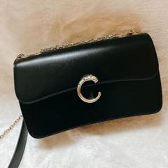 新品 パンテール ドゥ カルティエ チェーンバッグスモール