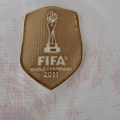 なでしこJAPAN2011年ワールドカップ優勝ワッペン入りアウェイユニフォームＭ m74367110392_1.jpg?1624938527