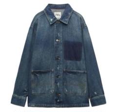 ZARA デニムジャケット S オーバーサイズ