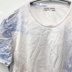 【TSUMORI CHISATO】 半袖Tシャツ ホワイト ブルー Mサイズ