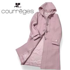 クレージュ courreges コート ピンク ダッフルコート　9号 クレージュ courreges コート ピンク ダッフルコート 9号 - メルカリ
