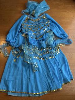 ベリーダンス セットアップ 青