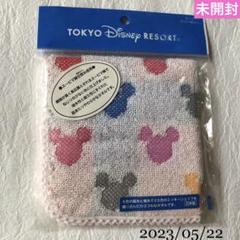 未開封未使用 Disney ミニタオル 日本製 ミッキーシェイプ（TMOC