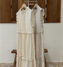 まるページ　la.camel ワンピースキッズ、adultワンピースセット sold out» La camel ドラワンピース 2colors | 子供服 capucapu