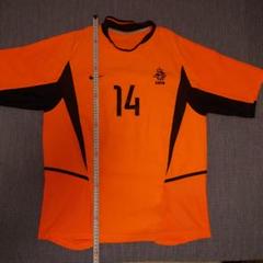 オランダ代表2003KNVB サッカーシャツ 14番 クライフネーム入