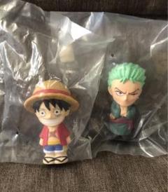ワンピース　ソフビッツ　2個セット　ルフィ　ゾロ