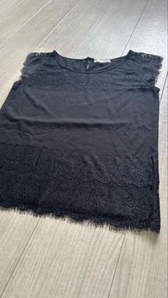 プロポーションボディドレッシング　黒レース　Tシャツ　サイズ2