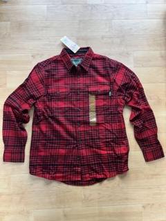 ウールリッチ　米国製　ネルシャツ　ワークシャツ　エルボーパッチ　古着　90s 古着 90s USA製 LL Bean パデッド ブラックウォッチ チェック