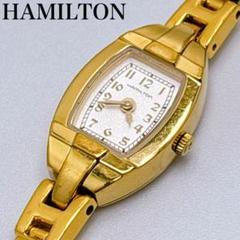 美品✨ HAMILTON ハミルトン ダッドソン スモセコ トノー型 稼働品 HA-4865| ハミルトン ダッドソン H274350 GP/SSケース