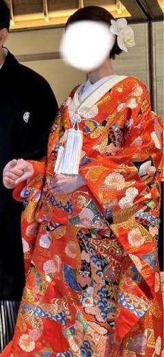 花嫁衣裳 婚礼衣装 打掛け 祇園祭柄