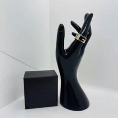 新品未使用 グッチ 二つのデザインが楽しめるGモチーフリング 25号 国内即発☆GUCCI☆ペア割引あり♪ グッチGリング SIZE 7-25号