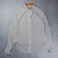 Ohta オオタ 長袖シャツ とろみ 変形シャツ 白シャツ 長袖シャツ
