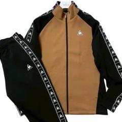 美品 ルコック セットアップ トラックジャケット ジャージ サイドライン ロゴ