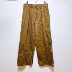 ☆ CIAOPANIC TYPY(M) サイドフサフサ ワイド パンツ ベージュ