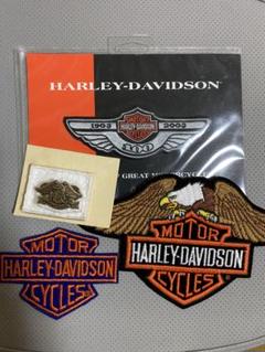 【新品未使用】 Harley-Davidson ワッペン ピンズ　セット