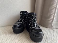 ヨースケ　厚底　ショートブーツ （ブラック）