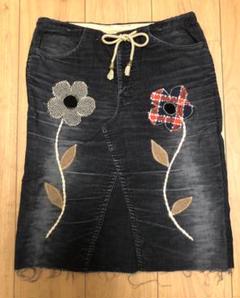 Levi’sリーバイスジーンズリメイクスカート バンドメイド