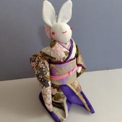 創作人形71 うさぎ ハンドメイド アンティーク着物 日本人形 創作人形71 うさぎ ハンドメイド アンティーク着物 日本人形