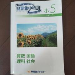 早稲田アカデミースーパーキッズ1年生後期教材 - メルカリ
