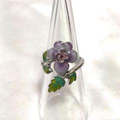ANNA SUI アナスイ silver 925 花 フラワー 葉 蔦 リング ANNA SUI アナスイ silver 925 花 フラワー 葉 蔦 リング - メルカリ