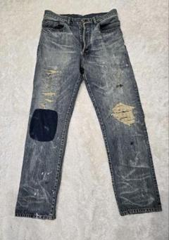 Pablo Vinci Scratch remake denim pants L