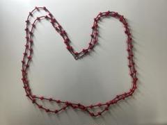 ヴィンテージ 1940's ハート ベークライト ネックレス ヴィンテージ 1940's ハート ベークライト ネックレス アクセサリー