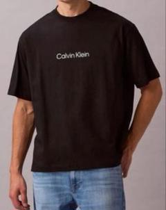 CK カルバンクライン　スタンダードロゴ リラックス クルーネック　Tシャツ