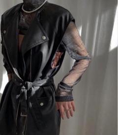ameri vintage レザージャケット　ライダース Ameri（アメリ）の「RETRO SYNTHETIC LEATHER JACKET