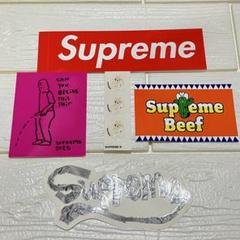 新品5枚セット／2025ss week18 Supreme ステッカー bearのサムネイル