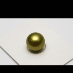 希少！タヒチ黒蝶真珠　ピスタチオ　ルース　裸珠