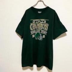 アメリカ古着　Zeeland West カレッジ系　半袖　Ｔシャツ　アメフト